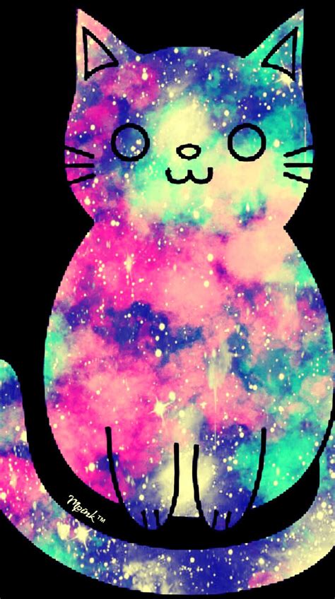 Cute Galaxy Wallpaper Cat