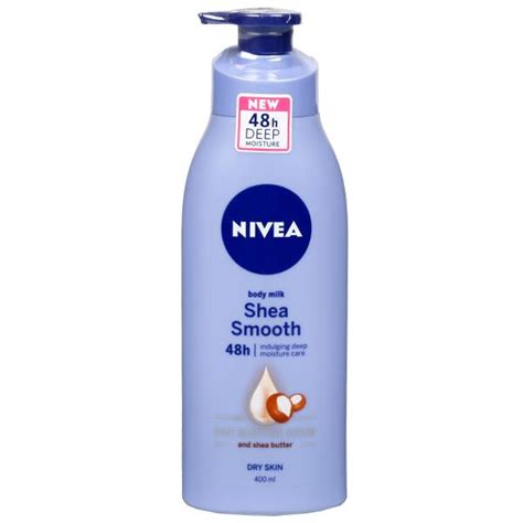 Buy Nivea Shea Smooth Body Milk Dry Skin Body Lotion With Deep Moisture