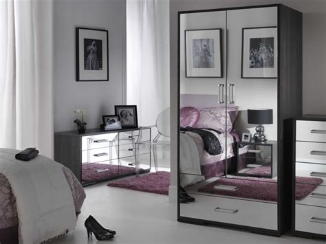 mirrored bedroom set - 28 images - antique silver mirror panel bed usa ...