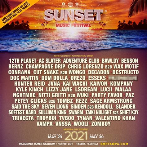 From 2019, it is held at huntington bank pavilion in northerly island. Sunset Music Festival 2021 reveals its phase-one lineup ...