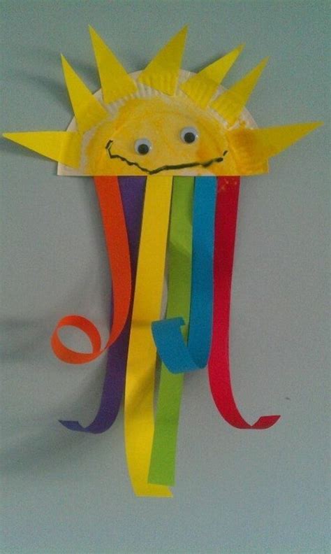 100 Super Bastelideen Für Kindergarten Sunshine Crafts Weather