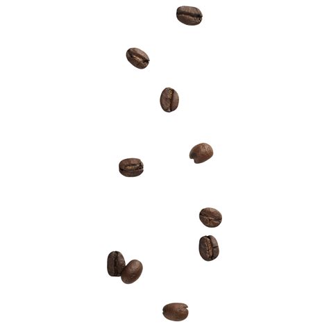 Falling Coffee Beans Cutout Png File 8534059 Png