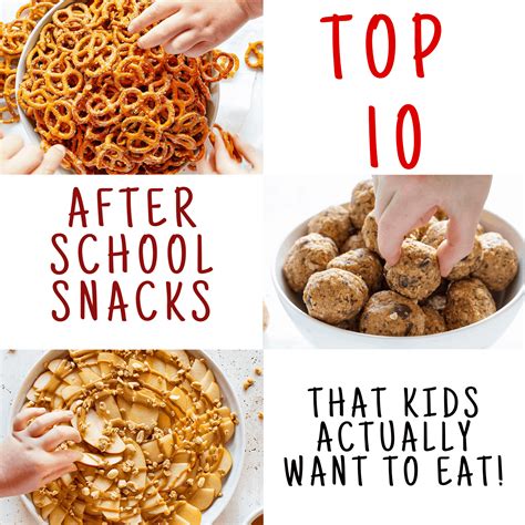 Top 10 After School Snacks That Your Kids Will Actually Eat I Am Baker