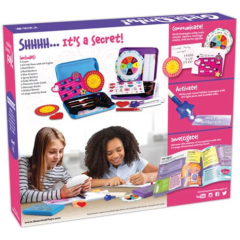 Smartlab Toys Girls Only Secret Message Science Lab