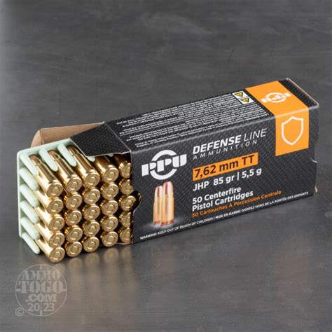 762mm Tokarev Jacketed Hollow Point Jhp Ammo For Sale By Prvi