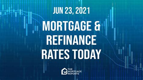 Mortgage And Refinance Rates Today June 23 Rates Steady Ish