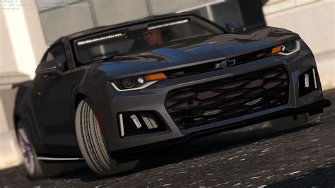 Unmarked 17 Camaro Zl1 A Stealthy Ride Gta 5 Mods