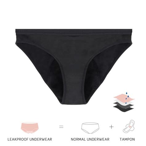 Crotch Menstrual Period Panty Menstrual Period Underwear For Women 4 L
