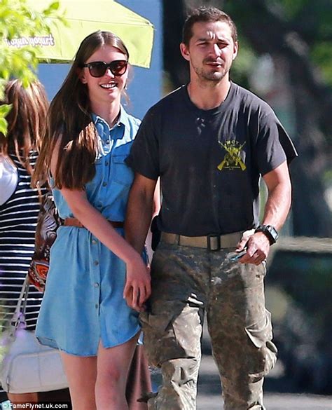 Shia Labeouf And Mia Goth Get Ready For Some Diy As They