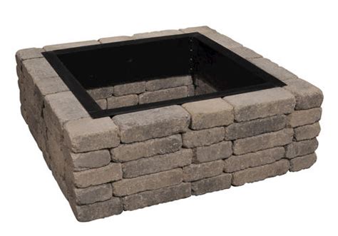 How to build a fire pit from menards do it yourself instructions! Square Fire Pit Rings - Aumondeduvin.com