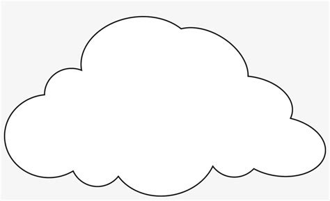 Drawing Cloud 48 Printable Cloud Pattern Free Transparent Png