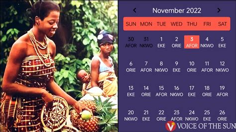 Which Igbo Market Day Is Today Get The Complete Igbo Calendar