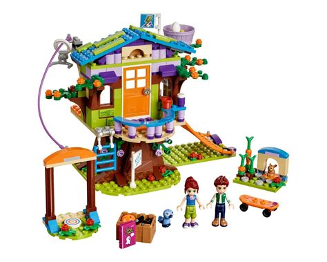 Lego Set 41335 1 Mia S Tree House 2018 Friends Rebrickable Build With Lego