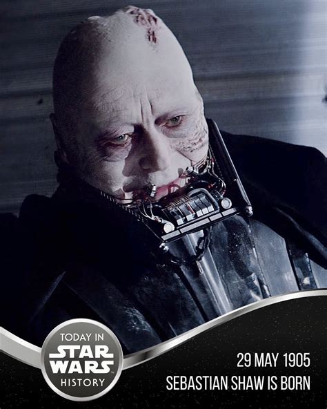 On This Day 052905 Sebastian Shaw Who Played The Unmasked Darth