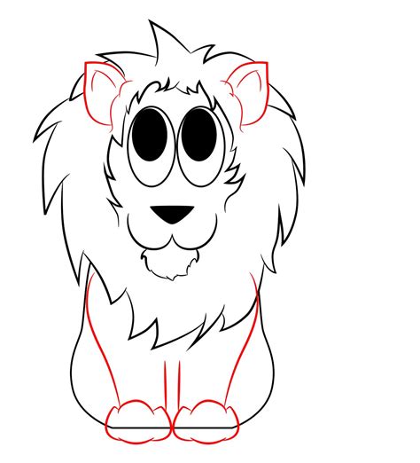 We're gonna get our animators to study actual lions in motion and how they emote. How To Draw A Cartoon Lion - Draw Central