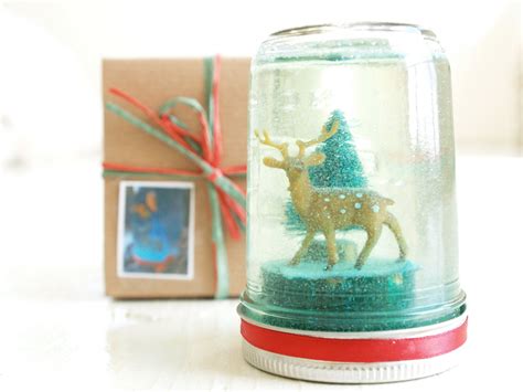 Diy Snow Globe Kit Christmas Winter Wonderland For Children