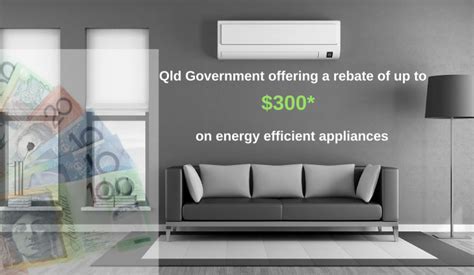 Energy Efficient Appliance Rebate Queensland