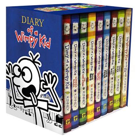 My son has just about every book of the diary of wimpy kid. Diary of a Wimpy Kid: Diary of a Wimpy Kid Box of Books 1-8 + the Do-It-Yourself Book (Hardcover ...