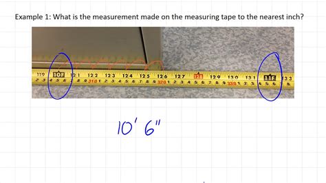 Measuring In Feet And Inches Youtube