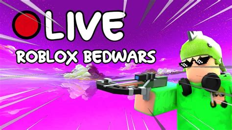 🔴live Playing Roblox Bedwars Come Join Youtube