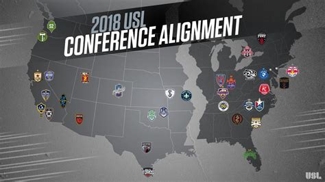 Usl Announces 2018 Conference Alignment Soccer Stadium Digest