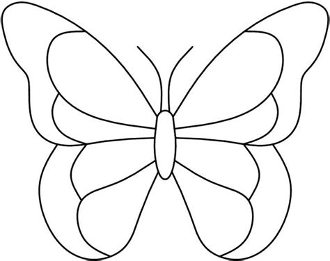 8 Best Images Of Printable Butterflies Pattern Template