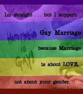 Quotes That Support Gay Marriage Quotesgram