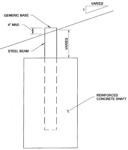 Sign And Lighting Standard Foundation Design On Slopes Report 405160 22