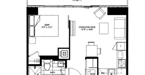 M City Condos Phase 1 E 10 Floor Plan Mississauga On Livabl