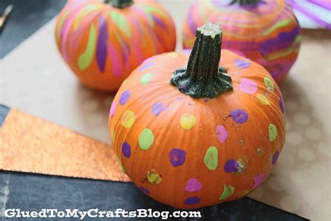 Toddler Fun Pumpkin Painting Craft Idea For Kids