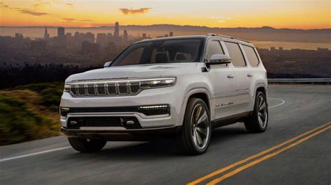 Jeep Grand Wagoneer Returns As A Concept In Near Production Form