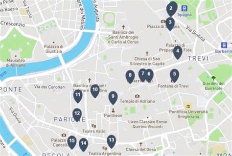 Self Guided Rome Walking Tours With Printable Sightseeing Maps 2023