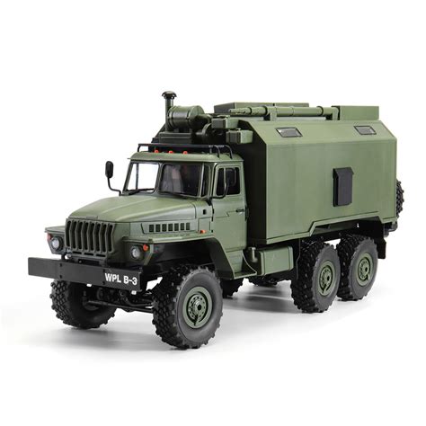 Wpl B36 Ural 1 16 Kit 2 4G 6WD RC Car Military Lastwagen Rock Crawler
