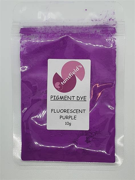 Fluorescent Purple Pigment Dye Stansfields Fragrance Oils Ltd