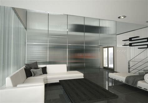 Ecoglass™ Ridged Textured Architectural Glass Bendheim