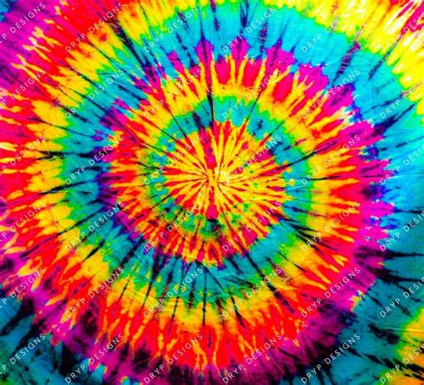 Vibrant Rainbow Tiedye Digital Paper Background Texture Pattern Tiedye