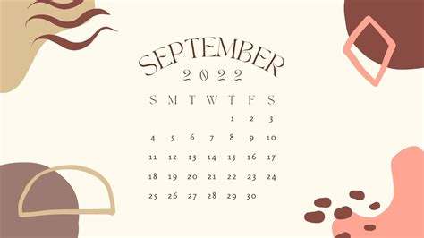 September 2022 Calendar Wallpaper IXpap