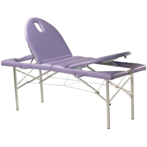 Table De Massage Pliante C 137 Piètement Aluminium Avec Tendeurs