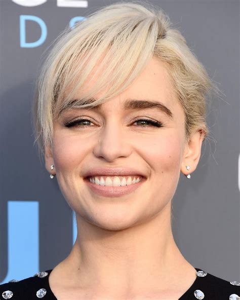 Emilia Clarke Updates ️ On Instagram “ Her Blonde Hair Era Was A Blessing Emiliaclarke