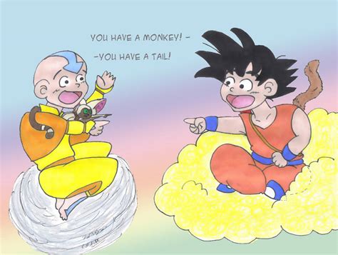Aang Goku By Thecheshirekat On Deviantart