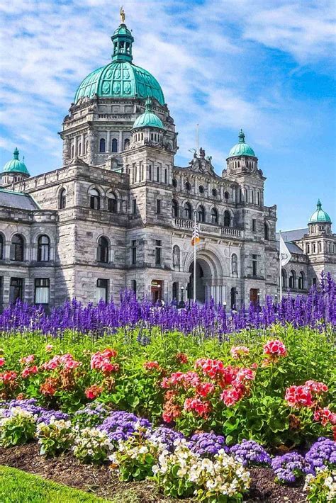 Victoria Is The Capital City Of British Columbia The Western Most