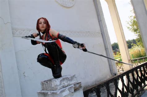 Dramatic Pose Bloodrayne Cosplay Superheroes Pictures Pictures