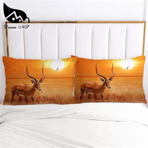Dream Ns 50x7570x70cm Lovely Elk Deer Decorative Pillowcase High