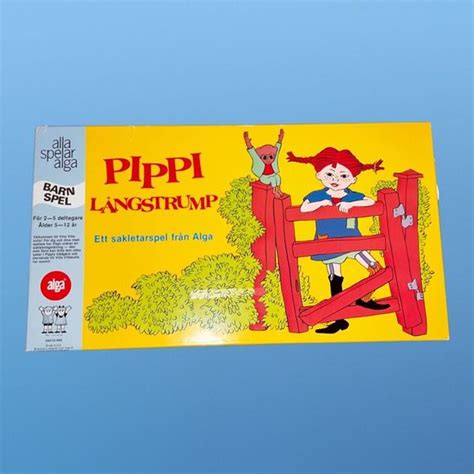 No Brand Games Vintage 984 Pippi Longstocking Pippi Langstrump