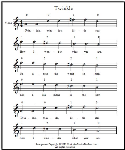 See more ideas about violin music, violin, music notes. Violin Strings Notes to Show How to Play Twinkle!