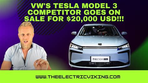 Vws Tesla Model 3 Competitor Goes On Sale For 20000 Usd Youtube