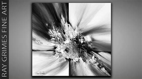 Simple Black And White Abstract Painting Techniques 239 Relaxing