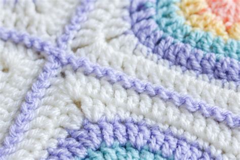 Zigzag Slip Stitch Join Bella Coco Crochet Joining Granny Squares