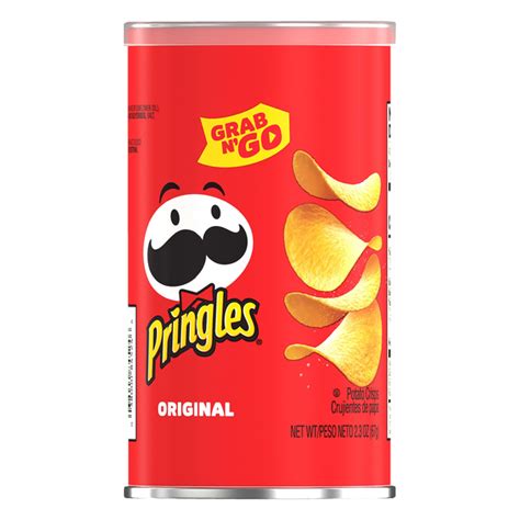 Save On Pringles Grab N Go Potato Crisps Original Order Online