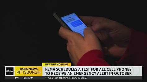 Fema Fcc Schedule Emergency Alert Test For All Cell Phones In October